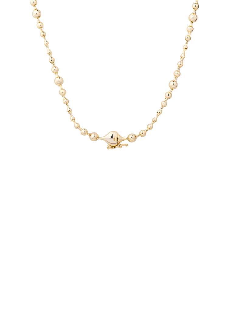 Collar Zirconias Con Bolitas