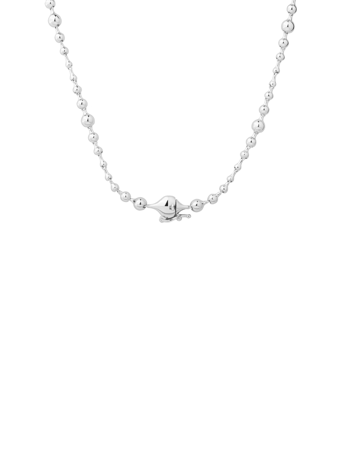 Collar Zirconias Con Bolitas