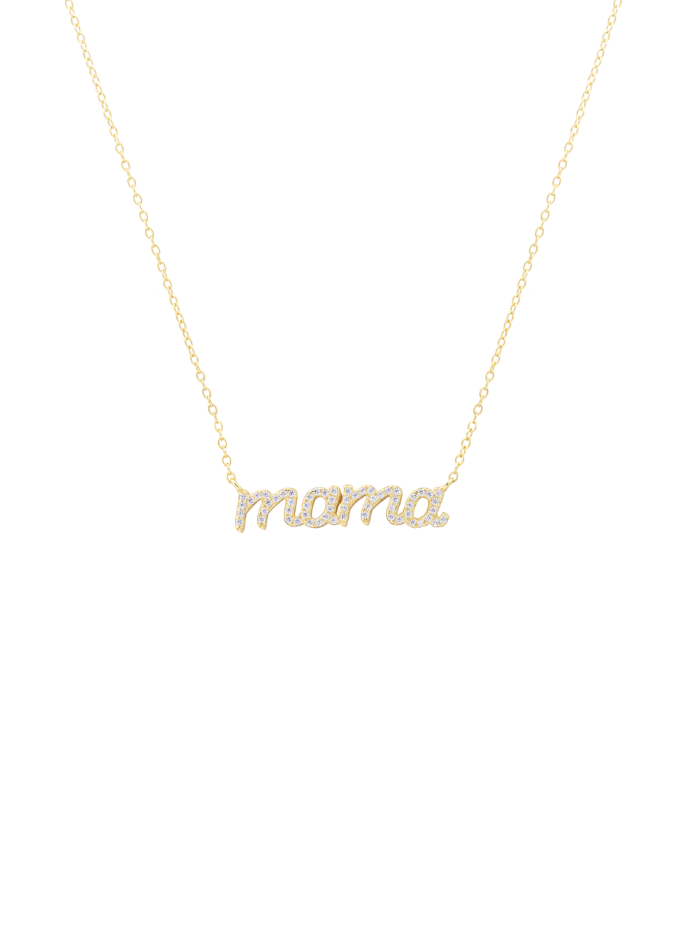 Collar Mama Con Zirconia