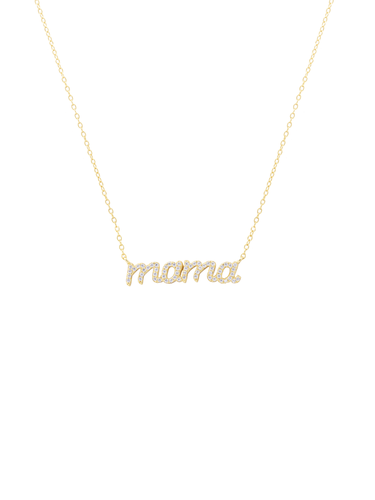 Collar Mama Con Zirconia