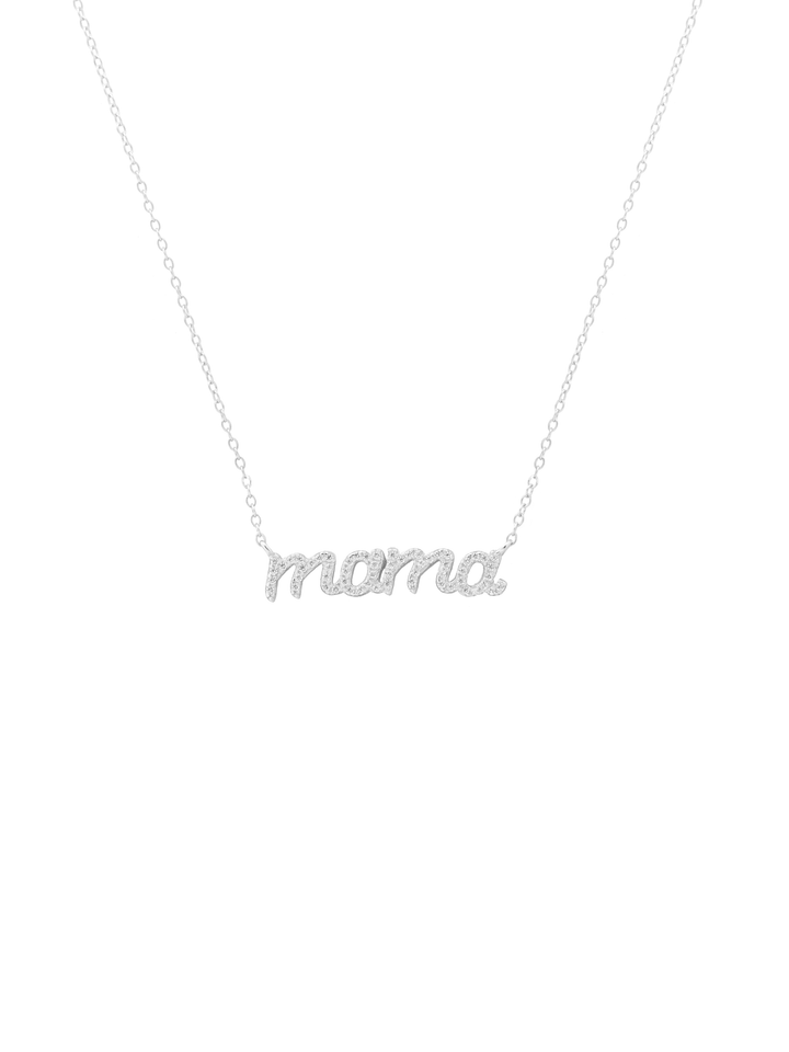 Collar Mama Con Zirconia
