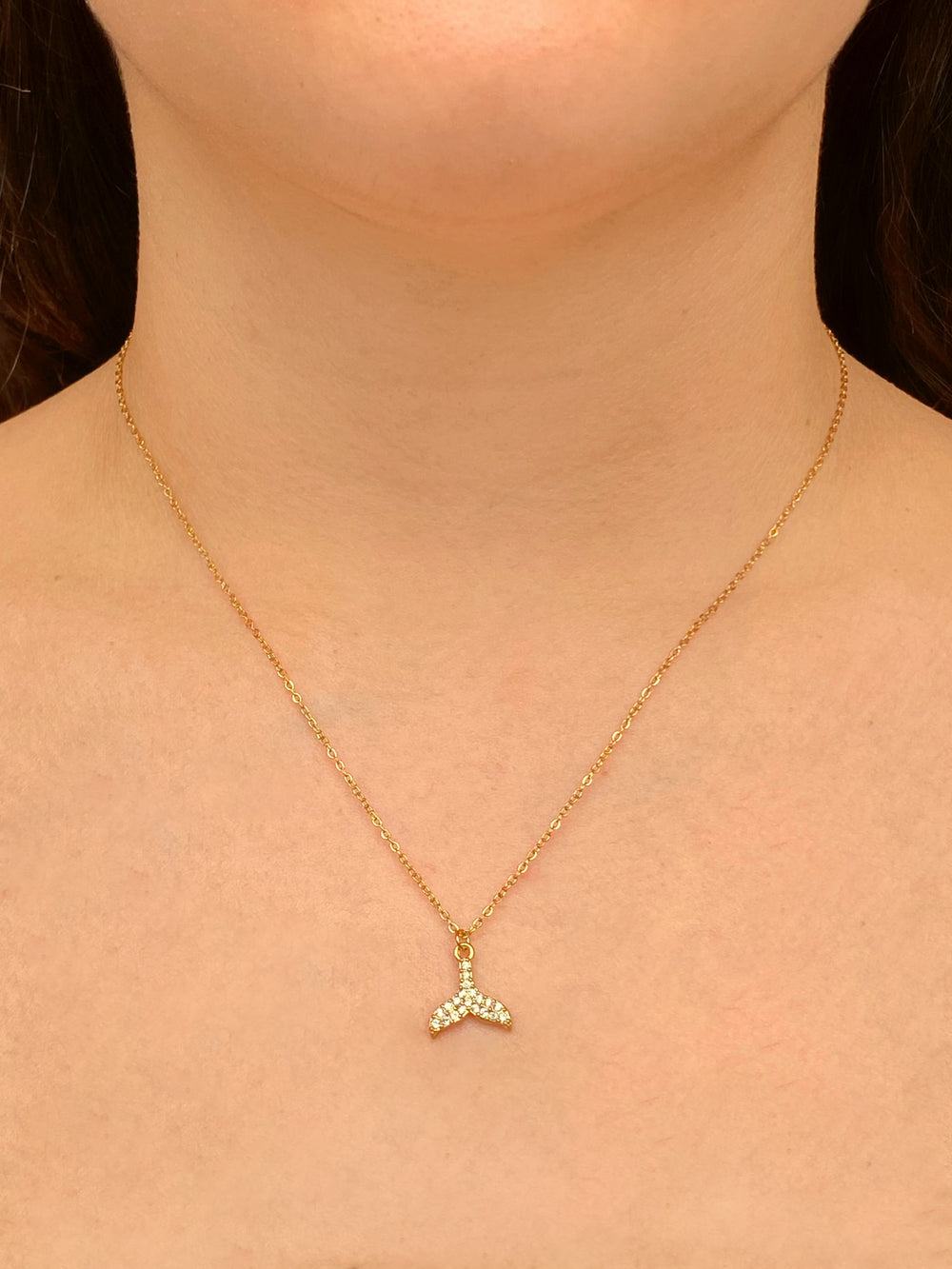 Collar Dije Cola Sirena Zirconias