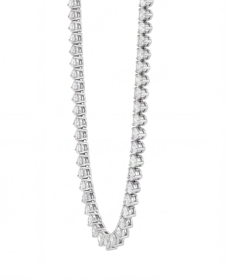 Collar Tennis Moissanita 13.8 CT