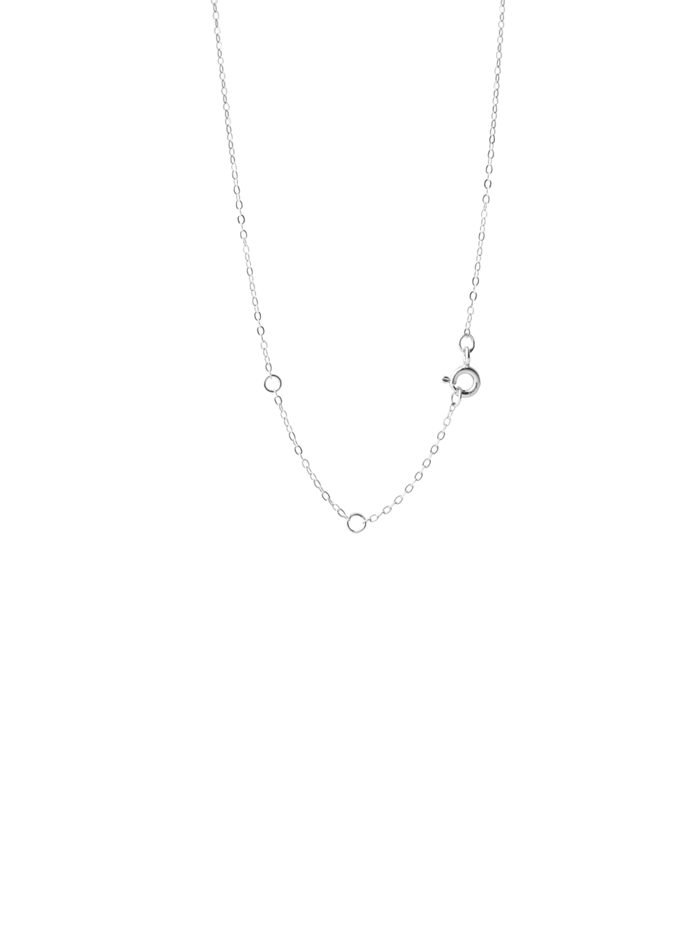 Collar Dije Trebol Moissanita 0.26 CT