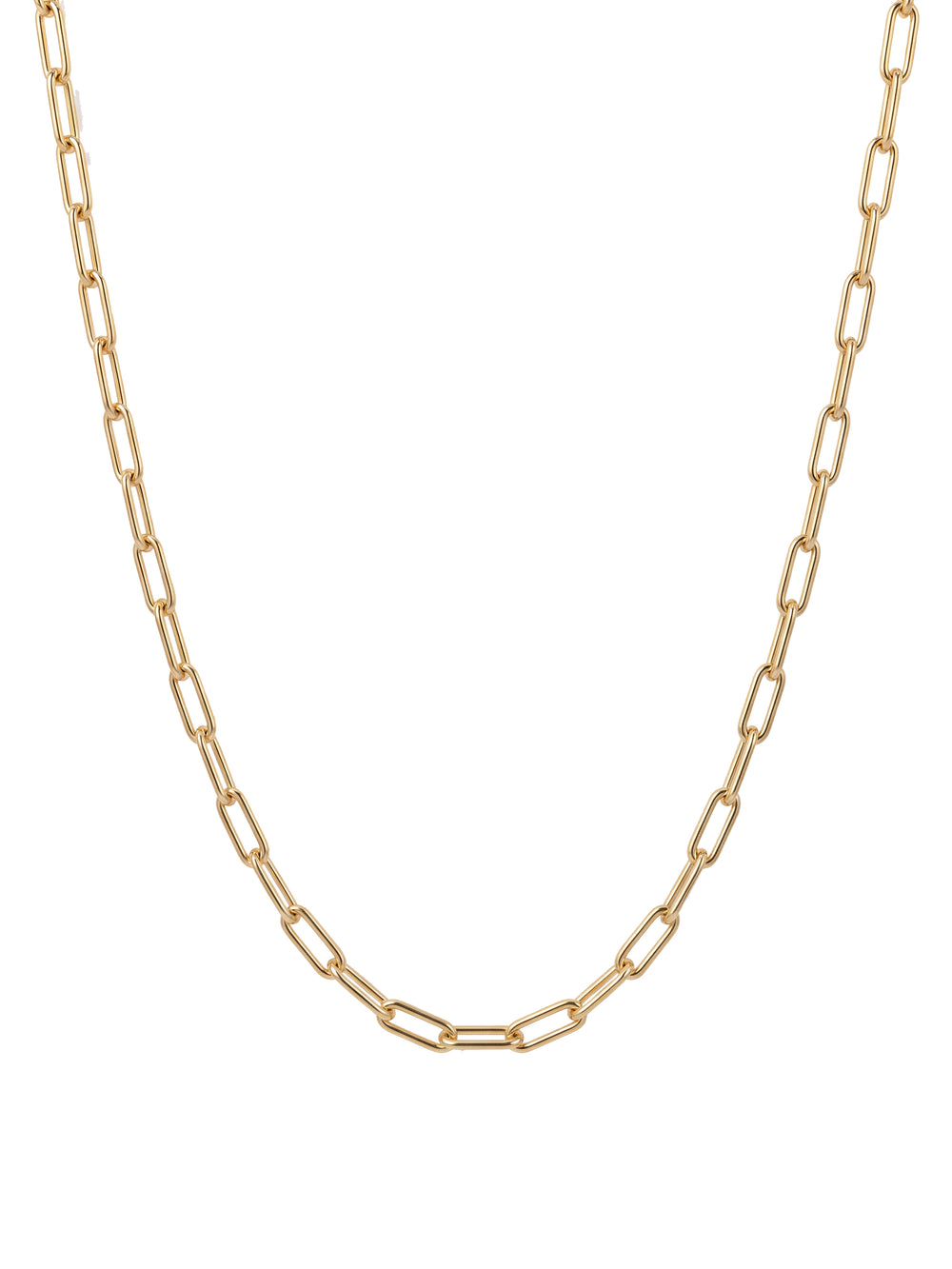 Collar Eslabon Tipo Clip Con Aros