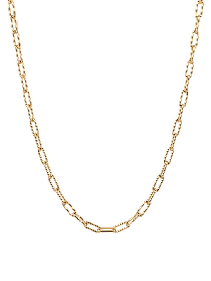 Collar Eslabon Tipo Clip Con Aros