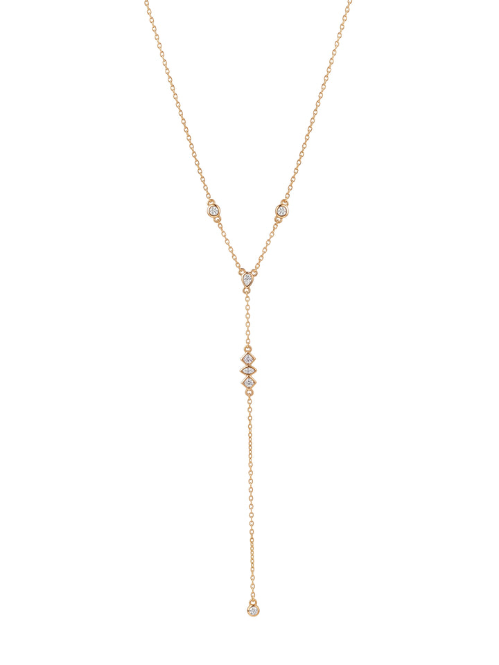Collar Corbatin Con Zirconias