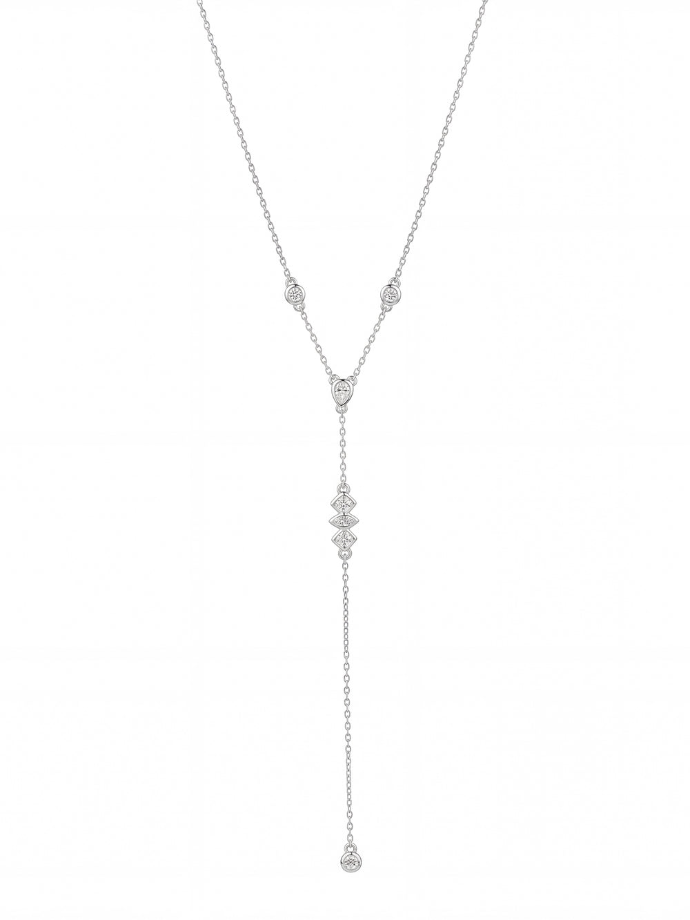 Collar Corbatin Con Zirconias