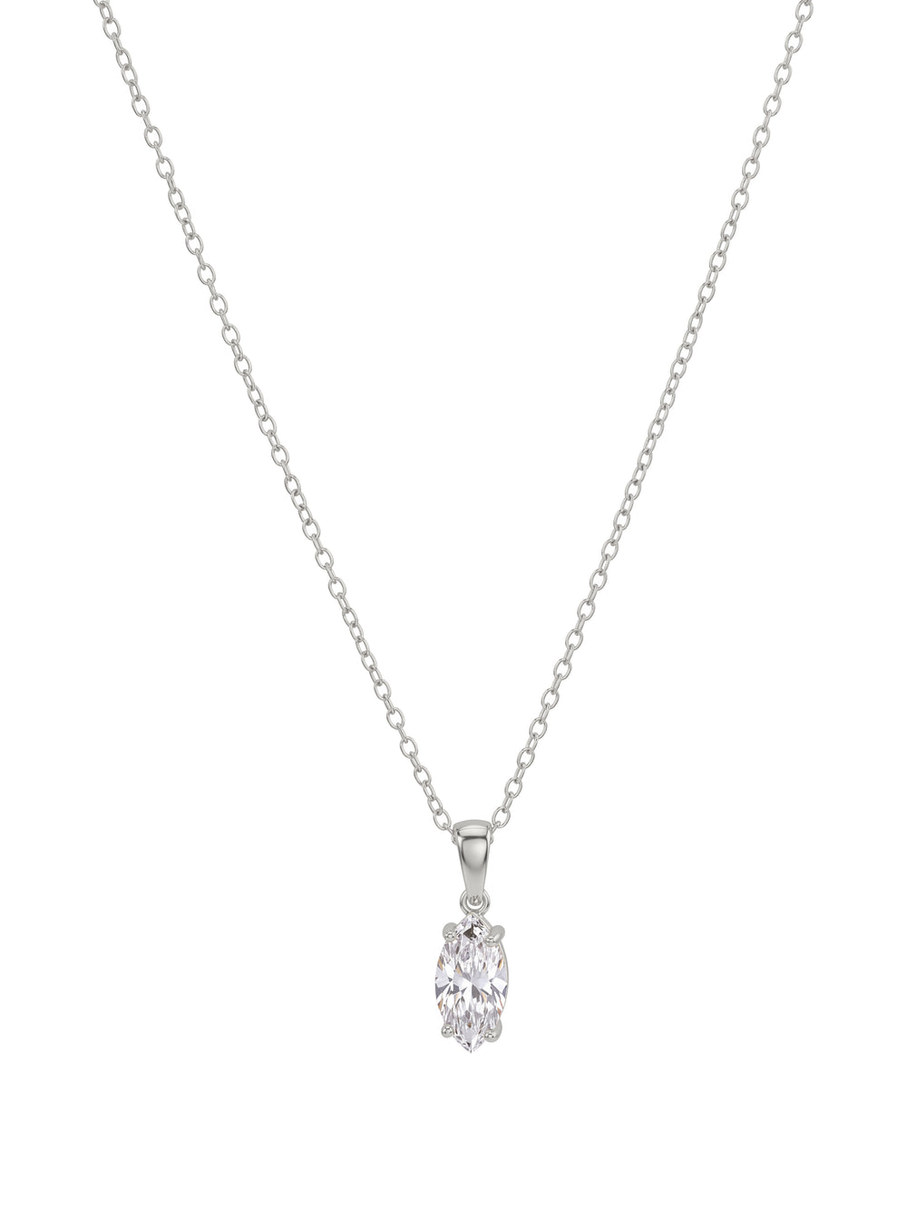 Collar Dije Zirconia Marquesa