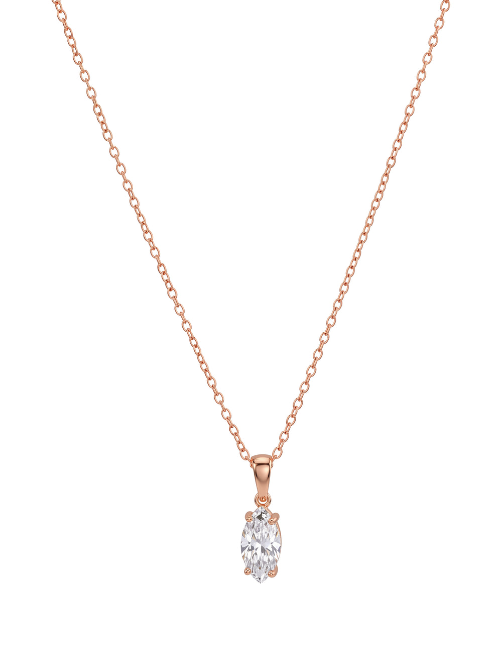Collar Dije Zirconia Marquesa