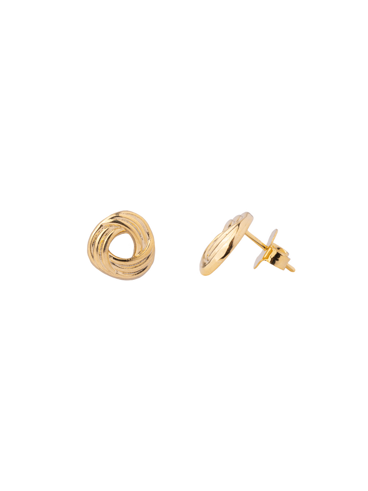 Par Arete Contorno Circulo Enlazado