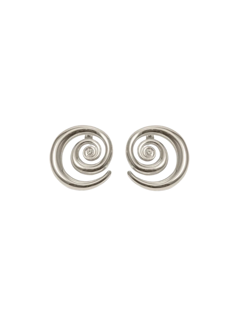 Par Arete Espiral Con Zirconia