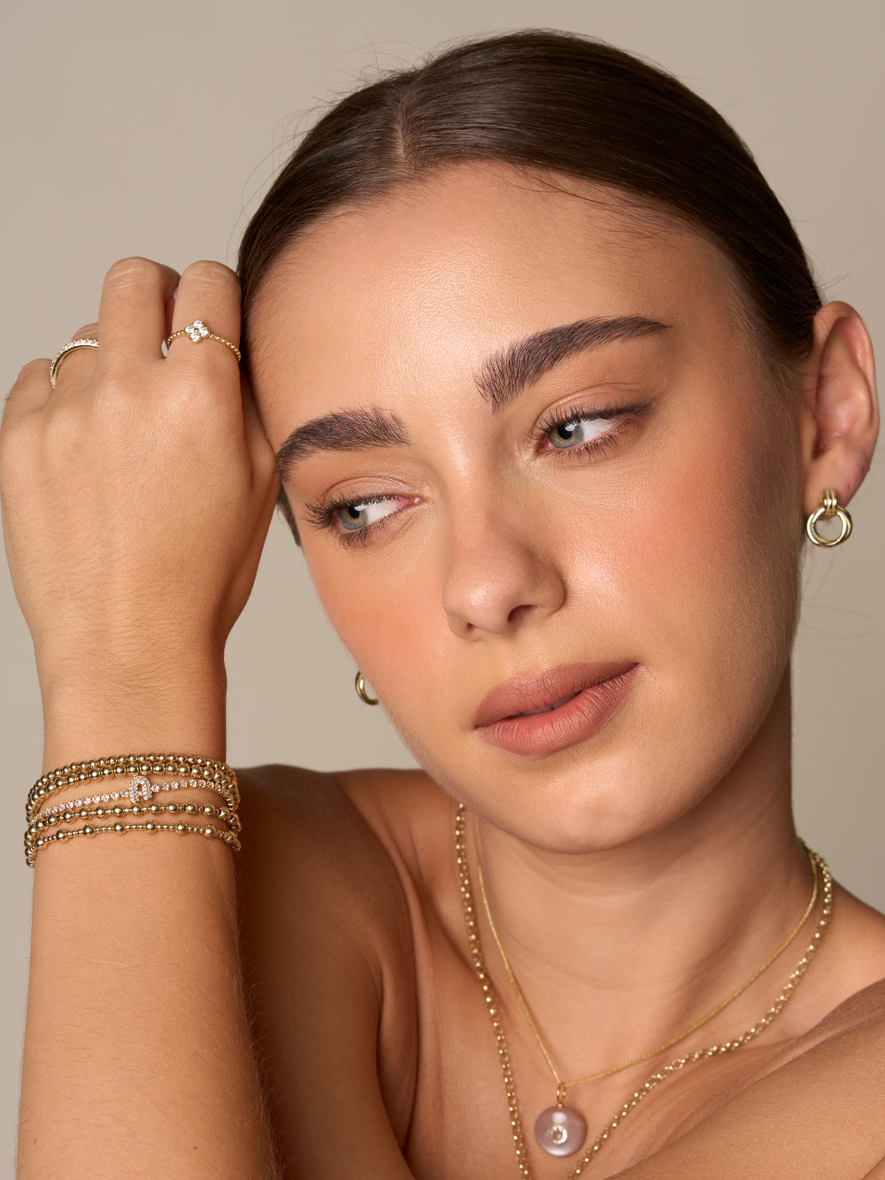Pulseras Bolitas GoldFilled 2 mm y 4 mm