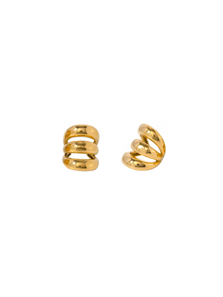Ear Cuff Triple Linea