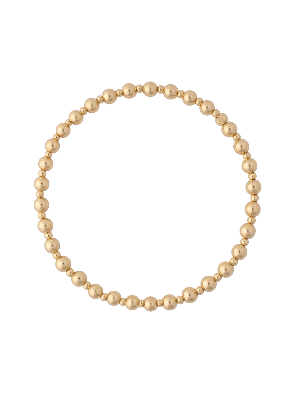 Pulseras Bolitas GoldFilled 2 mm y 4 mm