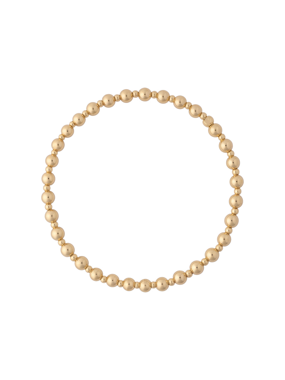 Pulseras Bolitas GoldFilled 2 mm y 4 mm