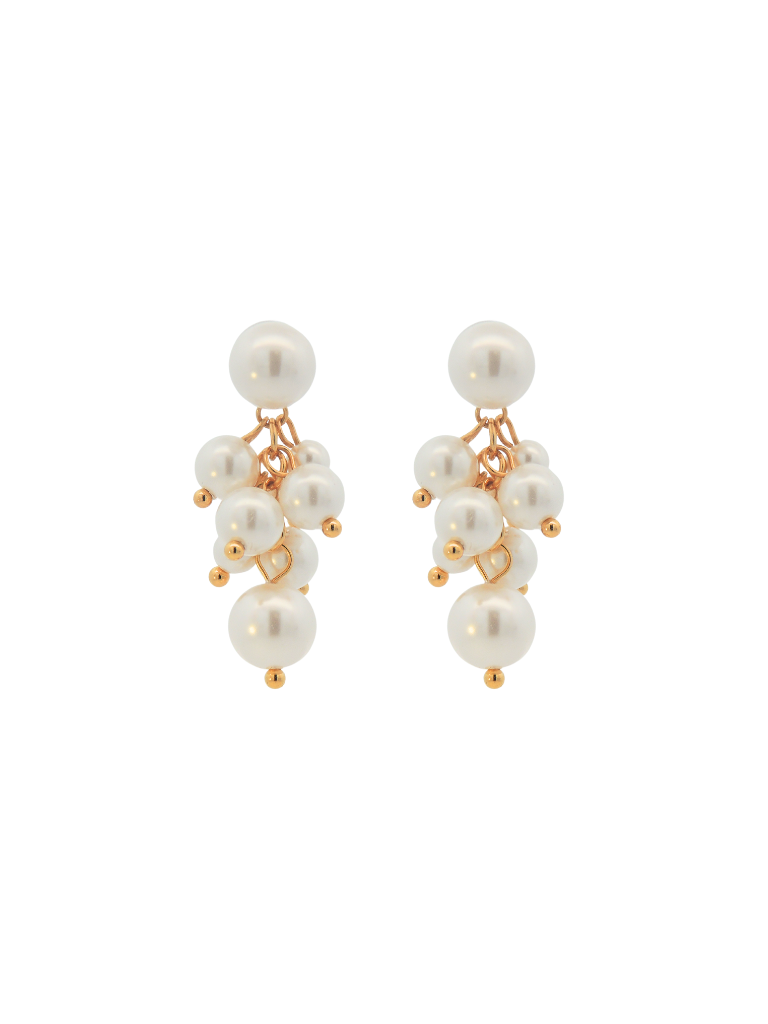 Par Arete Perlas Colgantes