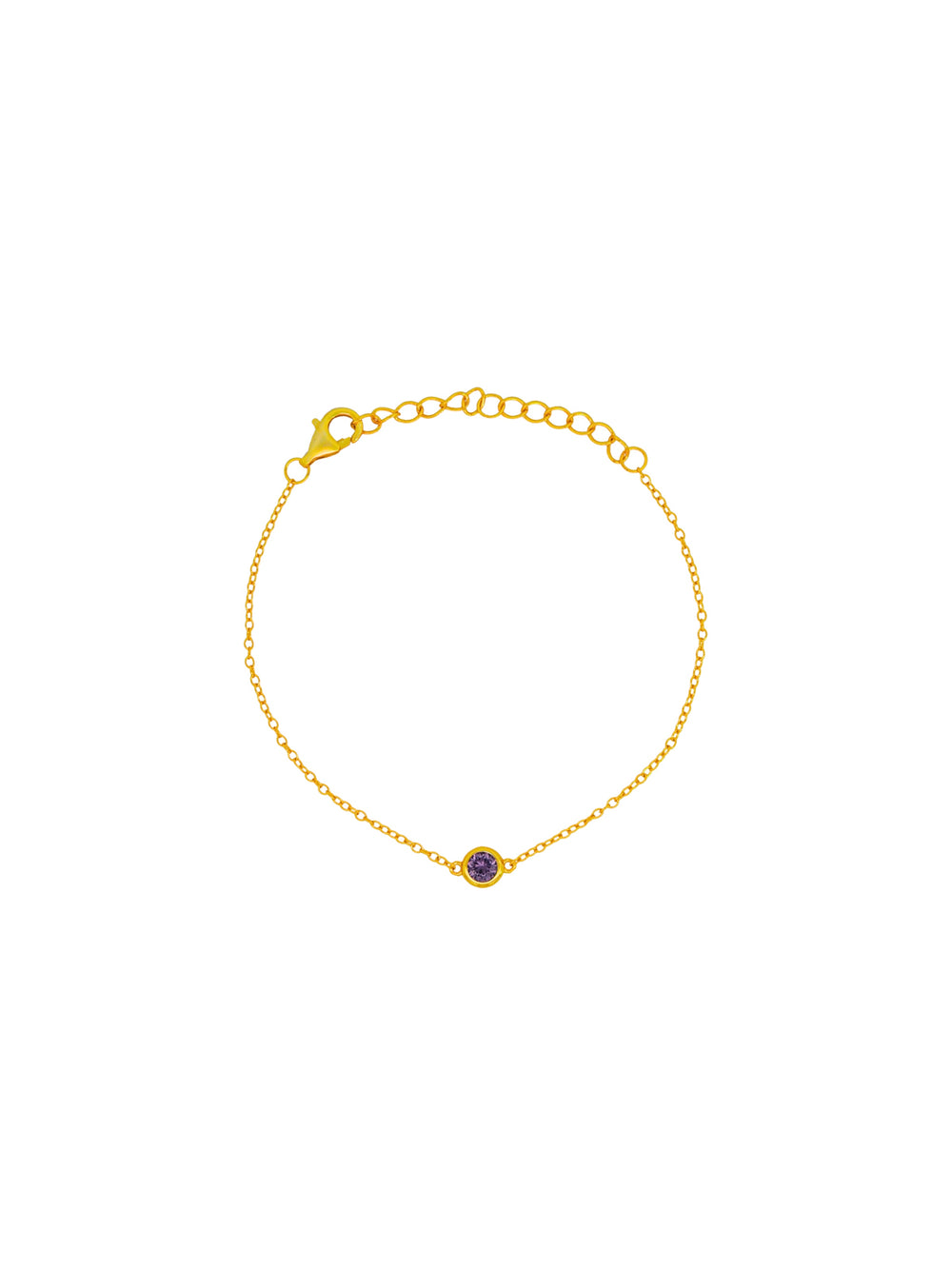 Pulsera Con Mini Zirconia Colores