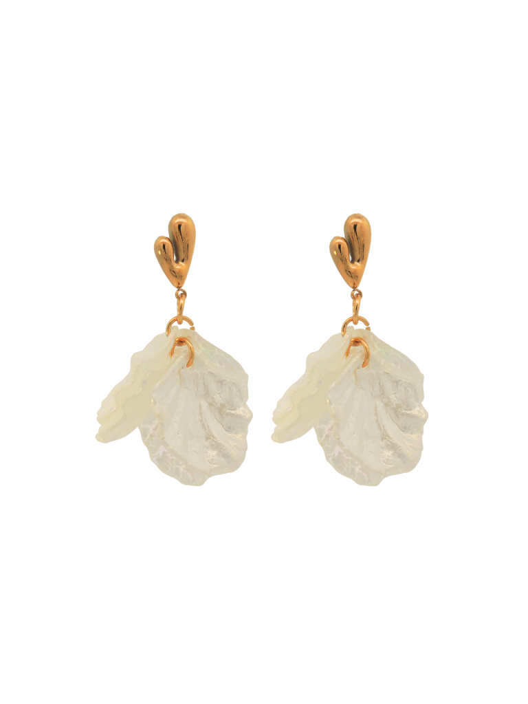 Par Arete Hojas Tornasol