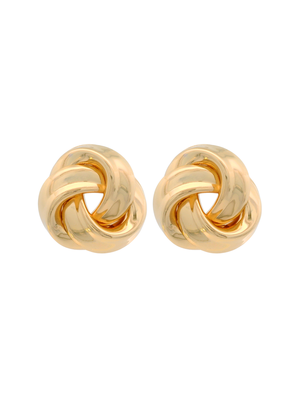Par Arete Nudo Chunky Redondo