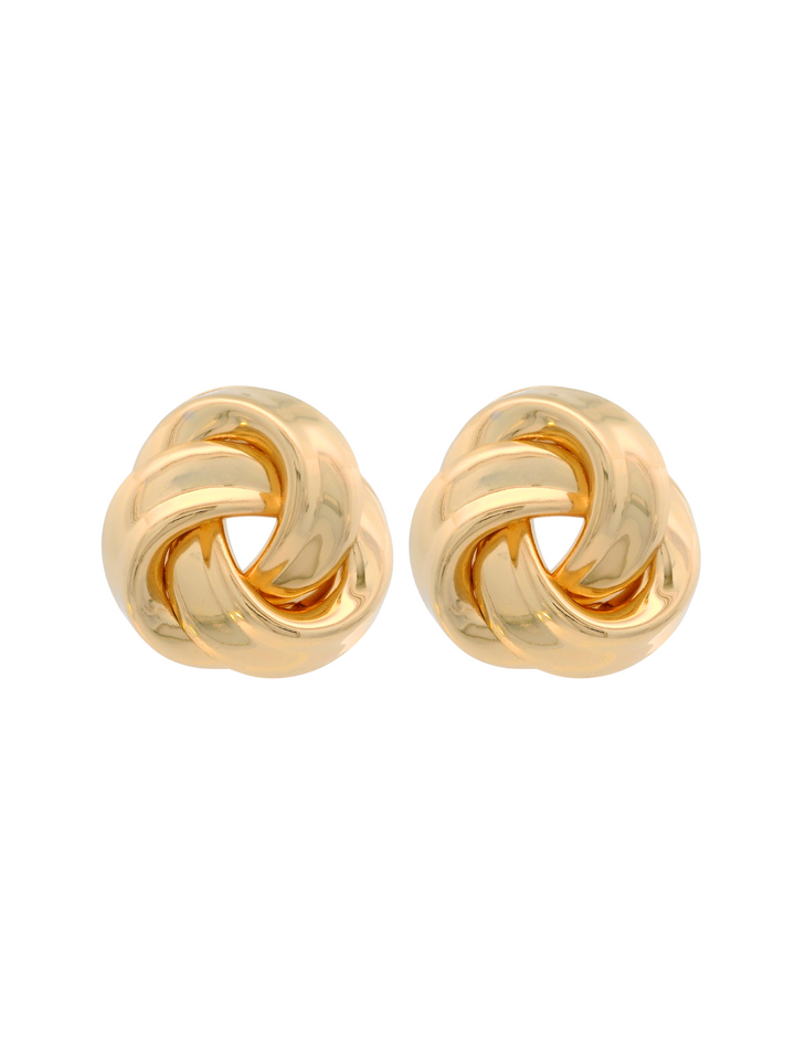 Par Arete Nudo Chunky Redondo