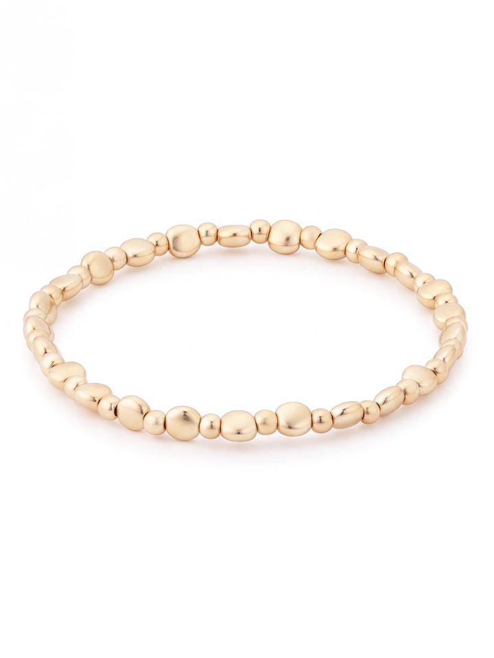 Pulseras Bolitas Irregulares GoldFilled 3 mm y 5 mm