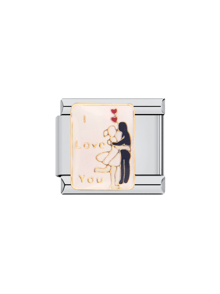 Charm I Love You Con Silueta