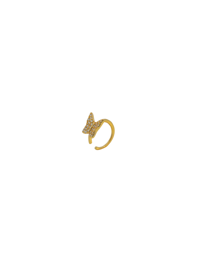 Ear Cuff Mariposa Zirconias