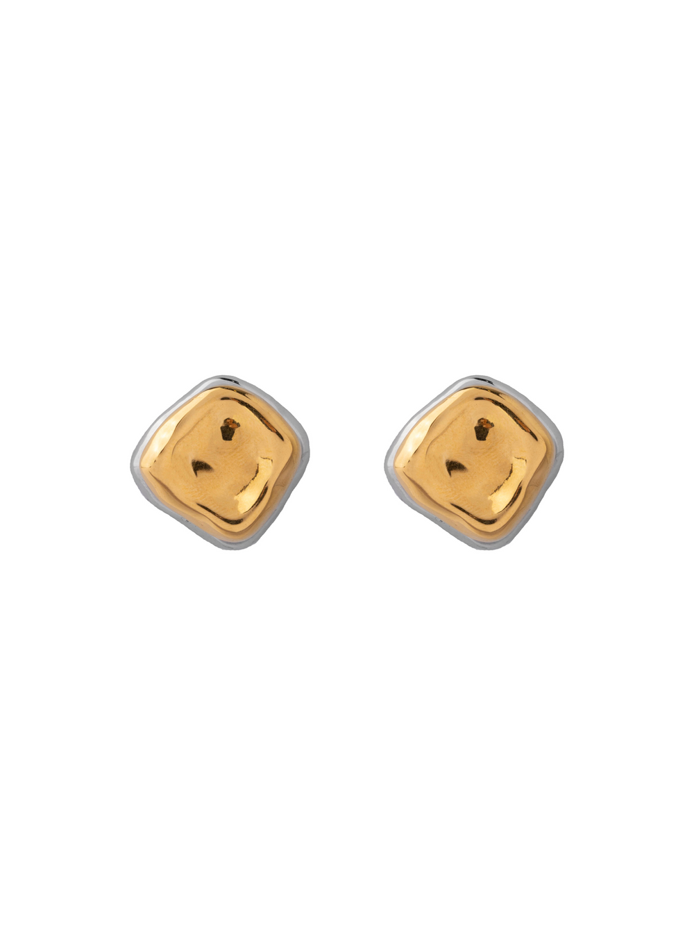 Par Arete Rombo Combinado 2 en 1