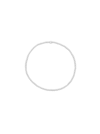 Pulsera Bolitas Plateadas