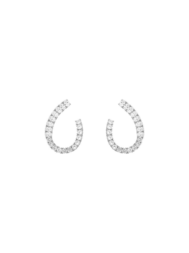 Par Arete Curva Abierta Con Zirconias
