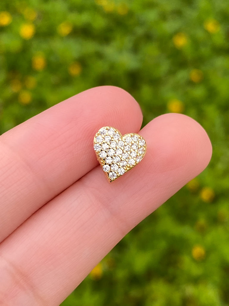 Dije Corazon Bubble Zirconias