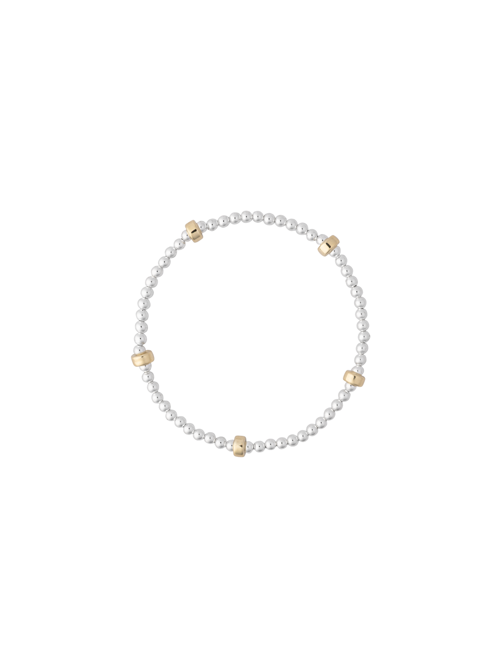 Pulseras Bolitas Combinadas Gold Filled