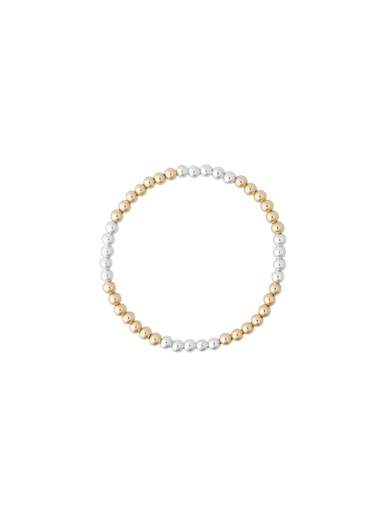 Pulseras Bolitas Combinadas Gold Filled