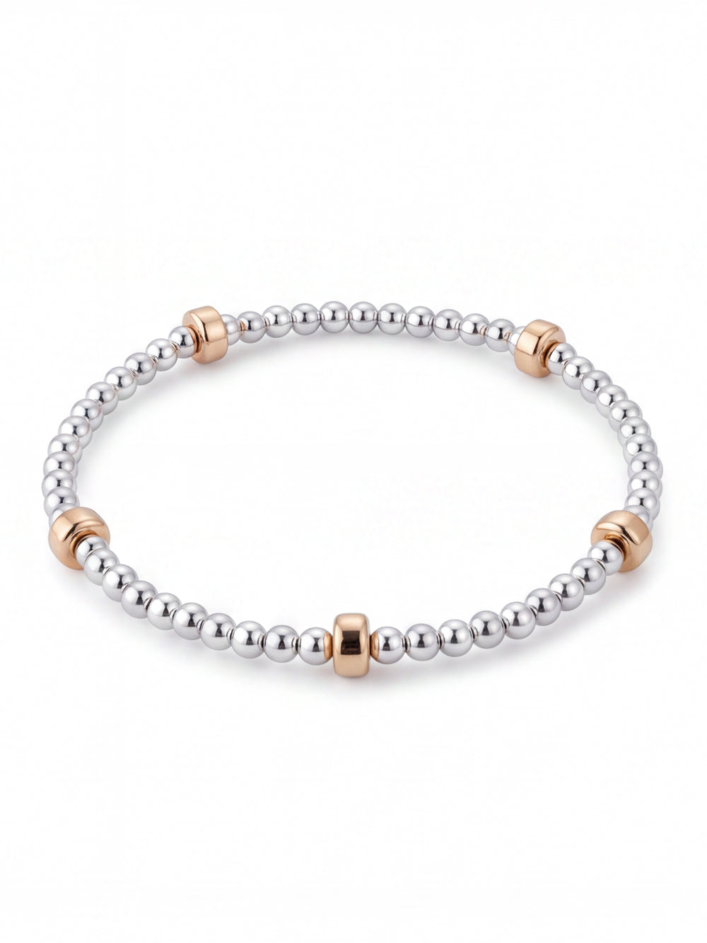 Pulseras Bolitas Con Rondel Gold Filled