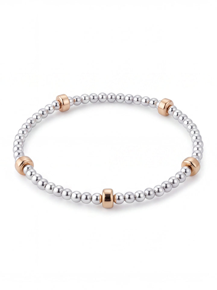 Pulseras Bolitas Con Rondel Gold Filled