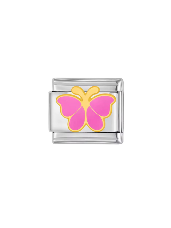 Charm Mariposa Rosa