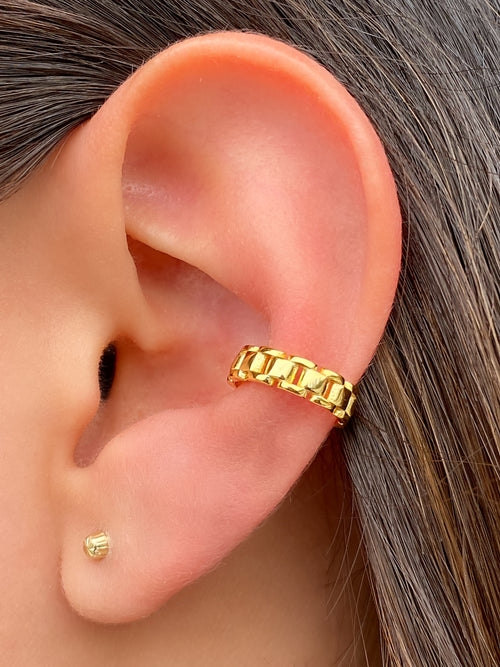 Ear Cuff Tipo Cadena