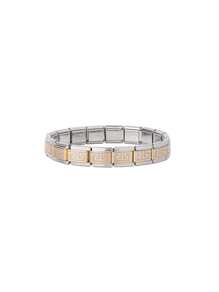 Pulsera Italiana Con Patron Griego