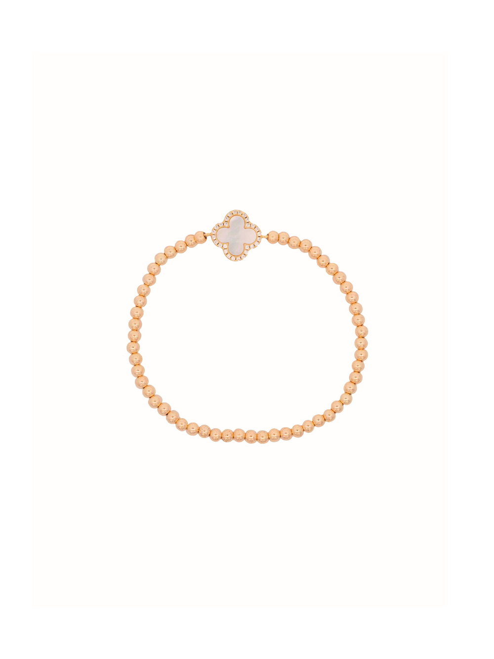 Pulsera Con Trebol Gold Filled
