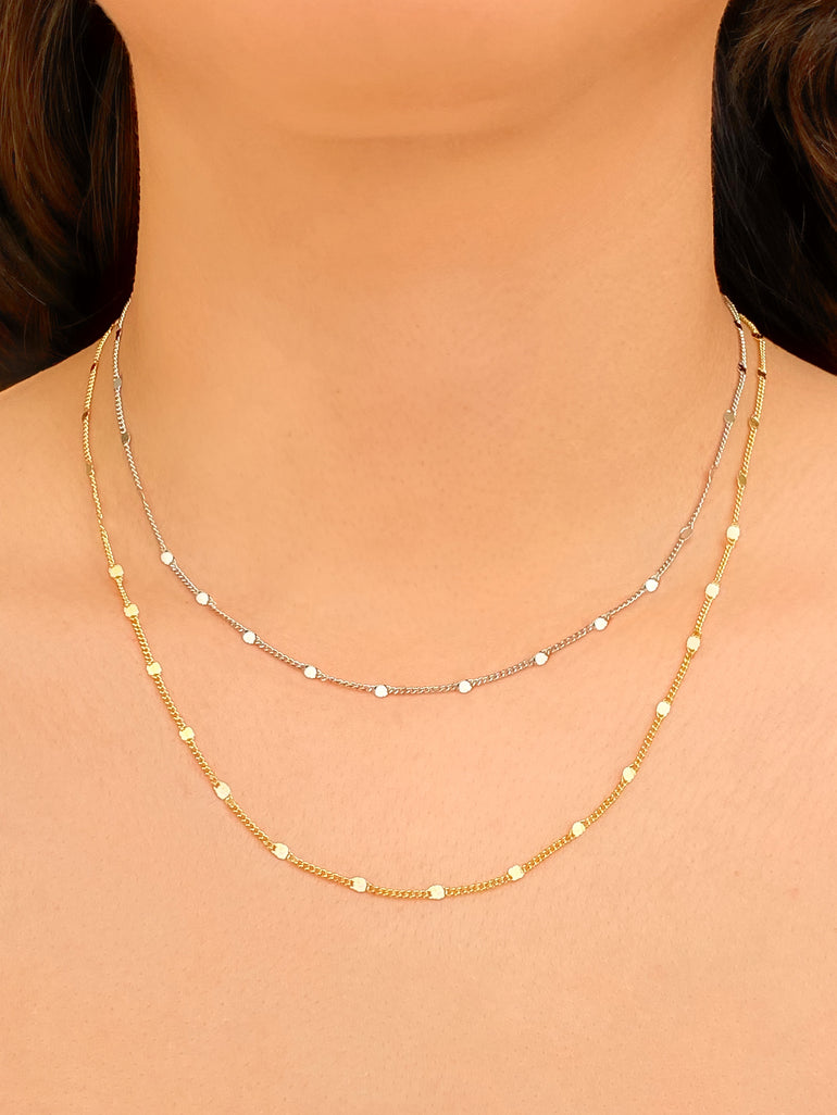 Collar Circulos Planchados