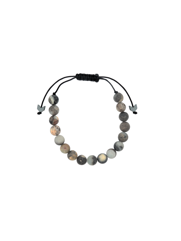 Pulsera Piedra Amazonita Cafe