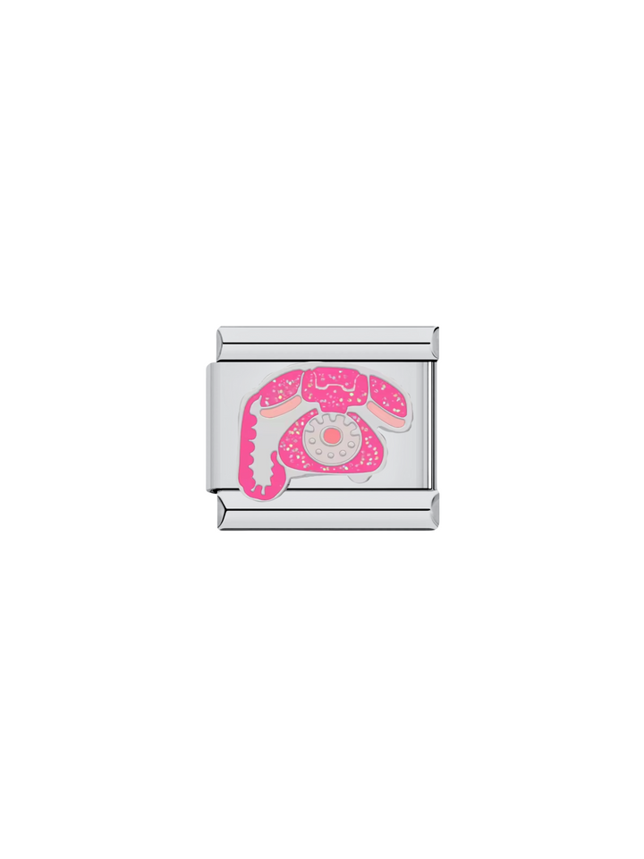 Charm Telefono Rosa