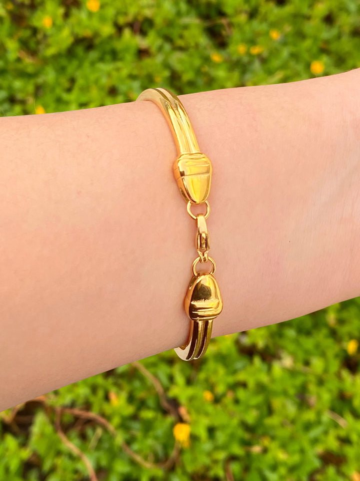 Pulsera Doble Nudo Enlazado