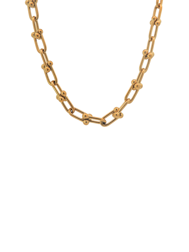 Collar Eslabones Enlazados Chunky