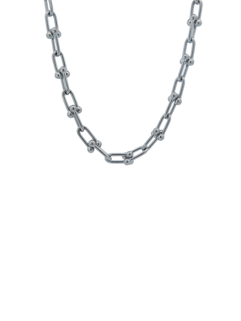 Collar Eslabones Enlazados Chunky