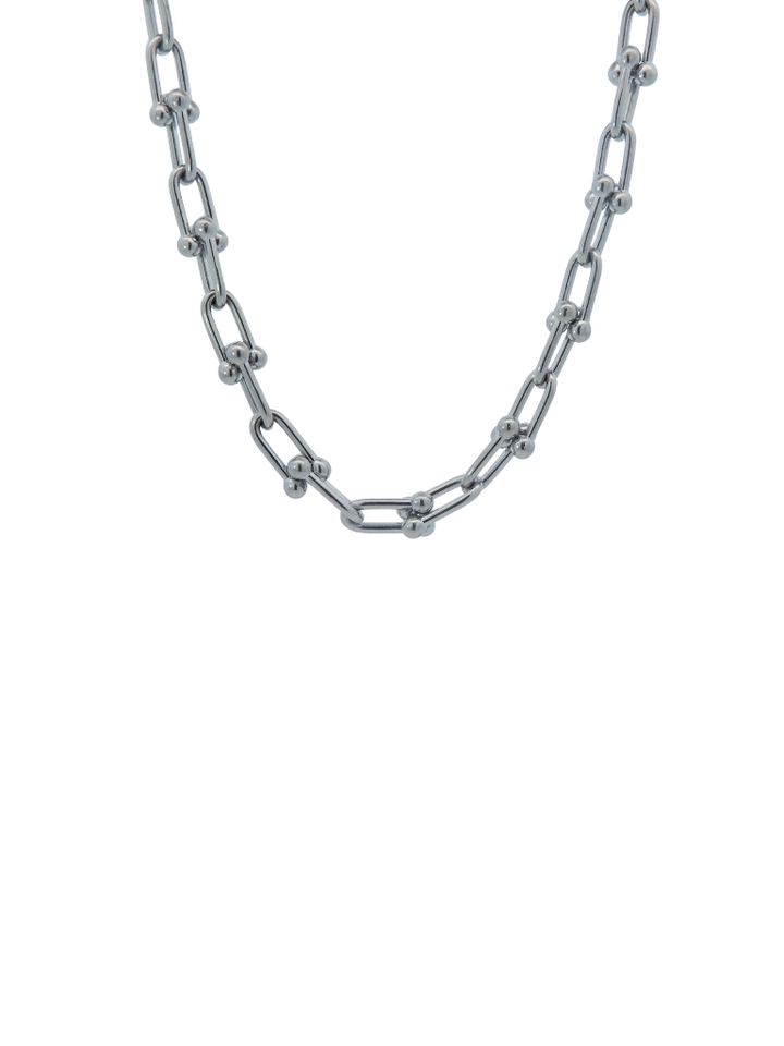 Collar Eslabones Enlazados Chunky