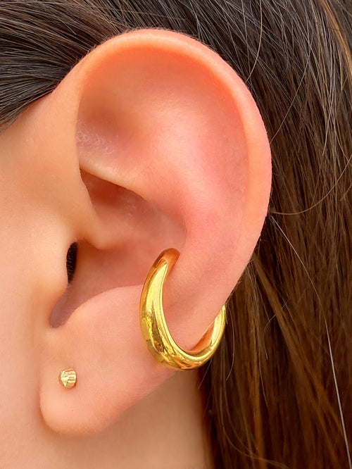 Ear Cuff Dorado Irregular