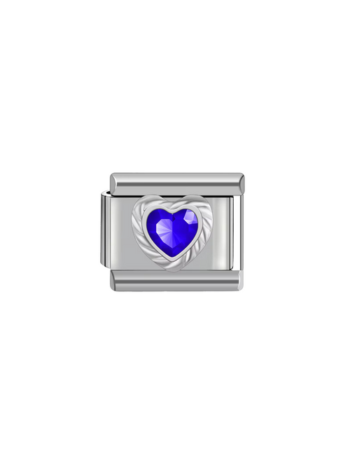 Charm Corazon Azul