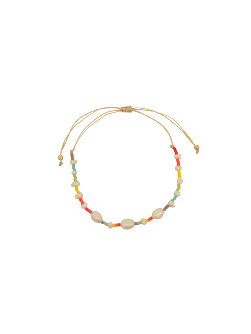 Pulsera Con Perlas Rainbow